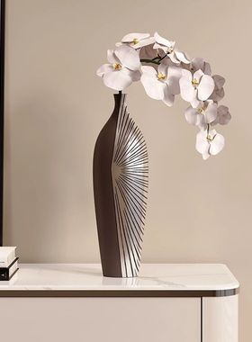 欧式复古花瓶耐热树脂中式原创摆件-乔迁庆典客厅前厅高端摆件