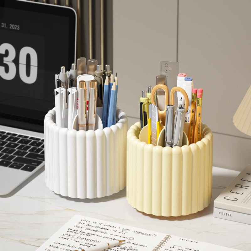 家用洗漱收纳笔筒化妆品收纳筒收纳梳妆台旋转防尘护肤品收纳盒,收纳整理,化妆刷收纳盒/桶,淘宝优惠券,粉丝福利购,淘宝优惠卷