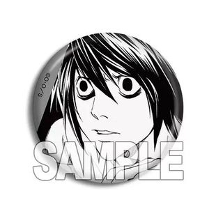 死亡笔记本 原画吧唧徽章 个人池 DEATH NOTE 夜神月 L 谷子周边