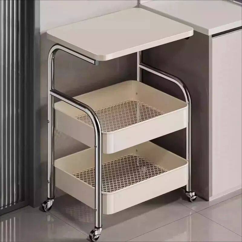 厨房小推车置物架移动多功能落地放果蔬菜篮子家用多层收纳整理架,厨房/烹饪用具,厨房置物架/置物柜/角架,淘宝优惠券,粉丝福利购,淘宝优惠卷