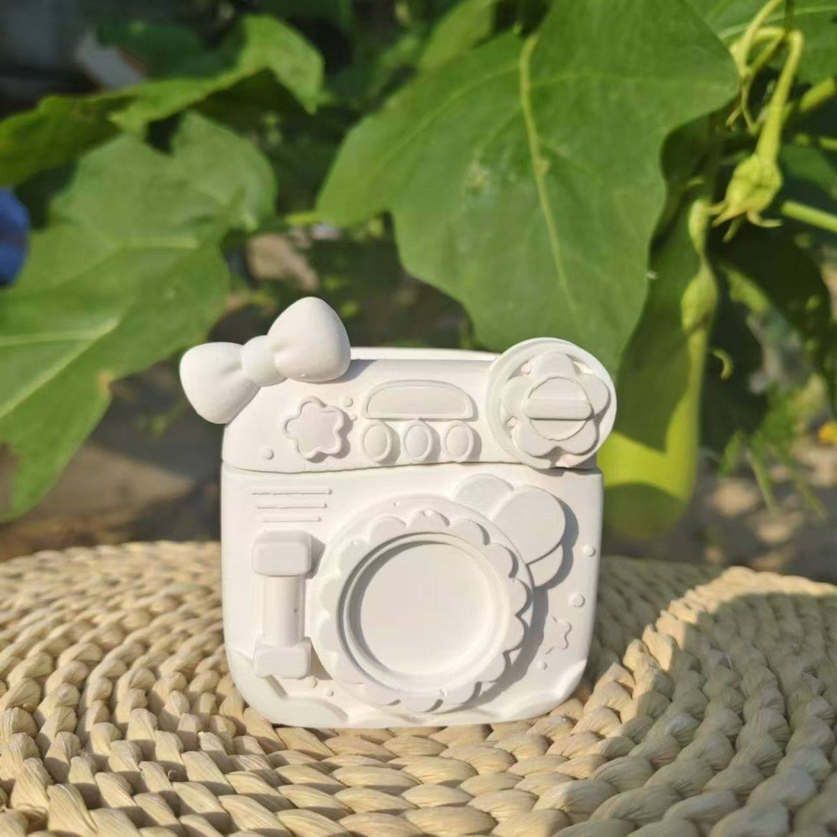 新品相机拍立得香薰石膏收纳盒白胚涂色涂鸦手工3d立体diy,玩具/童车/益智/积木/模型,白模填色/模具彩绘/石膏娃娃,淘宝优惠券,粉丝福利购,淘宝优惠卷