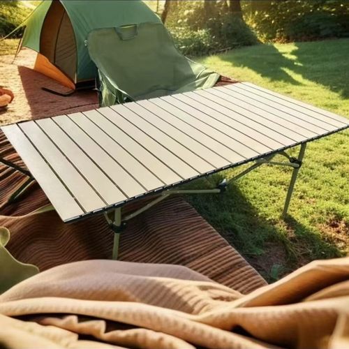 【单桌子】户外折叠桌椅便携式烧烤露营桌椅野餐装备摆摊蛋卷桌