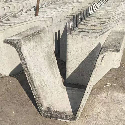混凝土U形流水槽水泥U型排水槽预制排水沟槽梯形水泥排水槽排水沟