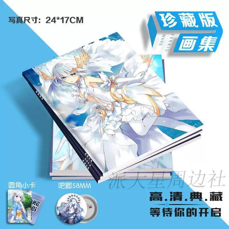 鸢一折纸周边画册写真集约会大作战单人画集同款小卡吧唧明信片,模玩/动漫/周边/娃圈三坑/桌游,动漫徽章/立牌,淘宝优惠券,粉丝福利购,淘宝优惠卷