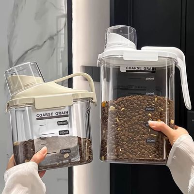 猫粮储存桶狗粮密封罐宠物用品零食防潮收纳盒真空猫咪储粮桶盒子