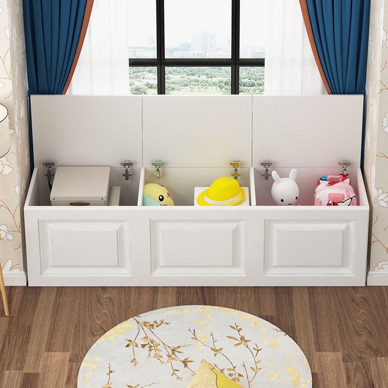 实木简约落地矮柜飘窗柜窗台柜阳台柜窗台储物柜地柜柜子置物定制,住宅家具,飘窗柜,淘宝优惠券,粉丝福利购,淘宝优惠卷