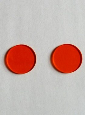 CB550 橙色滤光片前截止 后通过 550nm 直径Φ14*2mm