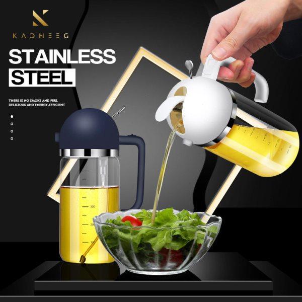 双用喷油按压式玻璃油壶家用厨房酱油醋不挂油自动开合油,厨房/烹饪用具,油壶,淘宝优惠券,粉丝福利购,淘宝优惠卷