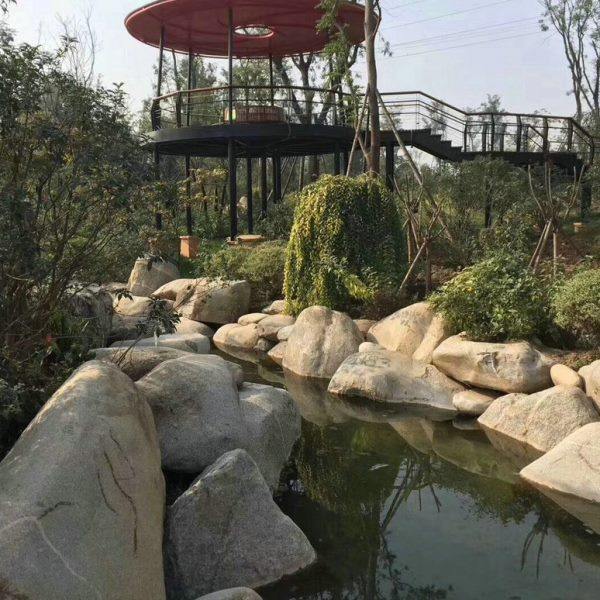 黄色千层石泰山石小型假山石庭院置石路边草丛摆放原石造景,基础建材,鹅卵石,淘宝优惠券,粉丝福利购,淘宝优惠卷