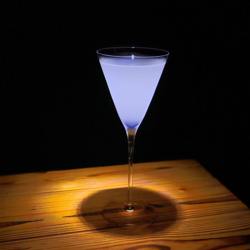 日式木村系喇叭V型调酒师干马天尼专用杯鸡尾酒杯三角高脚杯个性