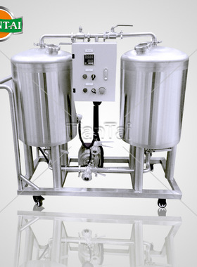 啤酒设备清洗系统100L-200L清洗罐火碱罐弱酸罐CIP清洗车精酿