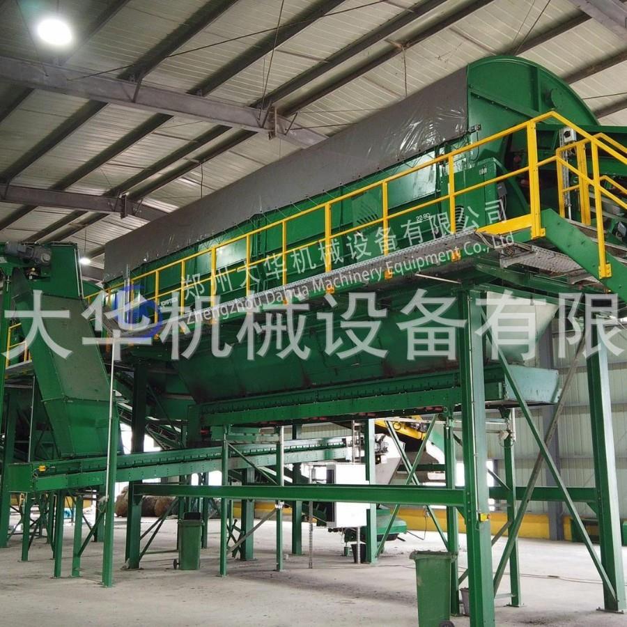 陈腐垃圾分拣筛 填埋场陈腐垃圾撕碎筛分设备 建筑垃圾分选筛分机