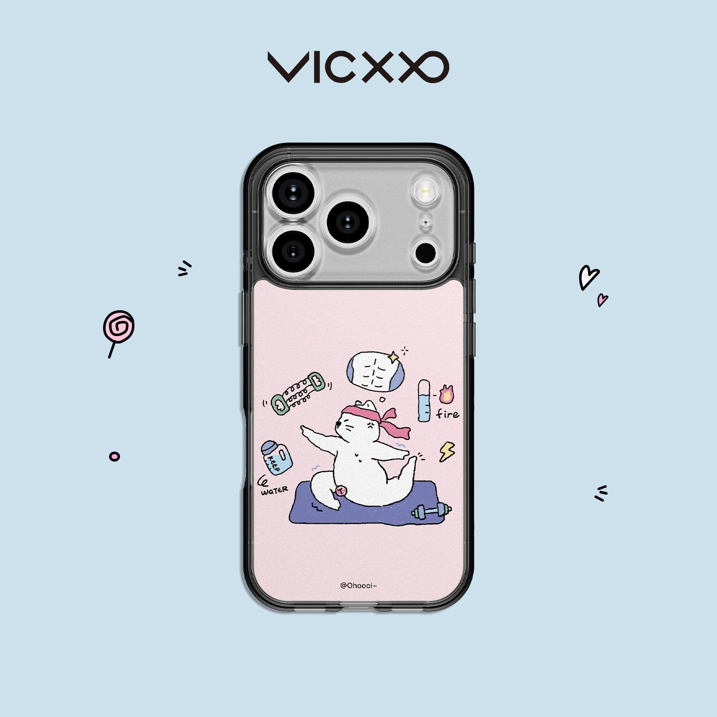 VICXXO适用苹果16/17手机壳