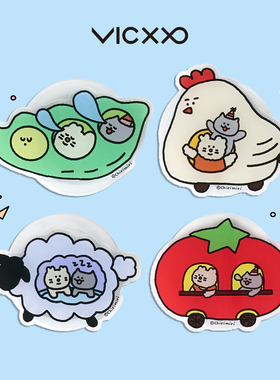 韩国VICXXO Chirimiri手机支架适用苹果17/16/15TTIBU TTIBU手机壳创意磁吸手机支架适用MagSafe自拍网红支架