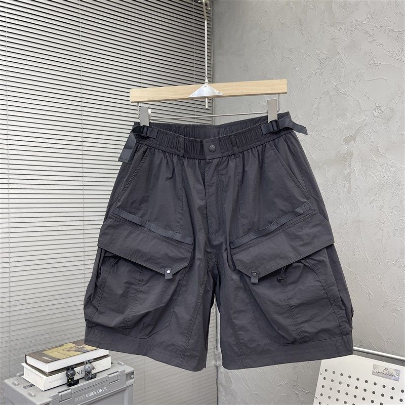 2025夏季新款潮牌男士宽松时尚休闲短裤美式个性街头五分裤工装裤,男装,短裤,淘宝优惠券,粉丝福利购,淘宝优惠卷
