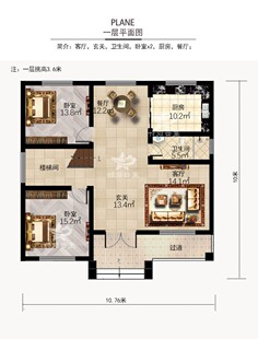 欧式二层别墅设计施工图纸农村自建房量程小洋楼效果图经济小户型