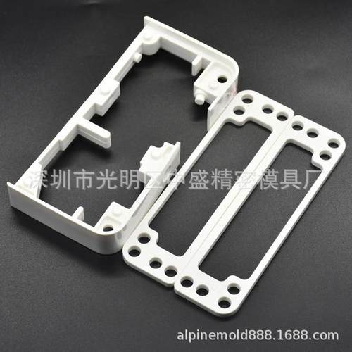 智能家居面板非标温控器外壳中框防火塑料模具注塑加工