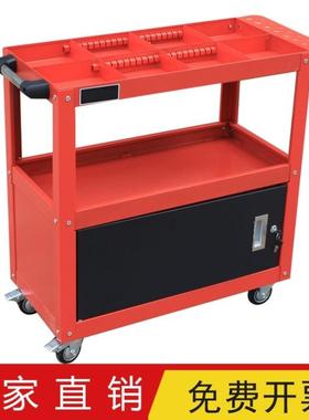 工具车三层加厚多功能车间重型维修移动万向轮置物推车汽保周转车