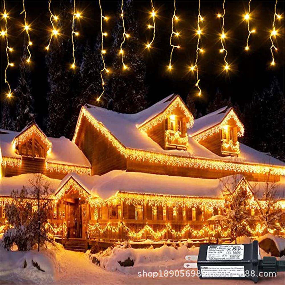 LED冰条灯窗帘灯低压变压器灯串圣诞节日装饰彩灯灯带