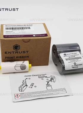 ENTRUSTDatacardEM1EM2DS1DS2DS3证卡打印机 525900-001黑色带