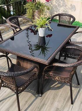 星城星城户外桌椅藤椅庭院藤编阳台院子花园露台小茶