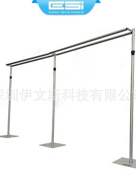 外贸供应3*6米双层婚礼纱幔窗帘花墙架调节伸缩杆pipeanddrape