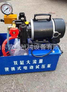 DSY-25电动试压泵大流量测压机4mpa双缸压力实验机