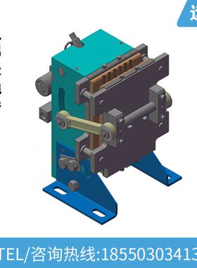 电梯配件RB106A-D钢丝绳制动器沪宁夹绳器轿厢 通力 蒂森夹绳器