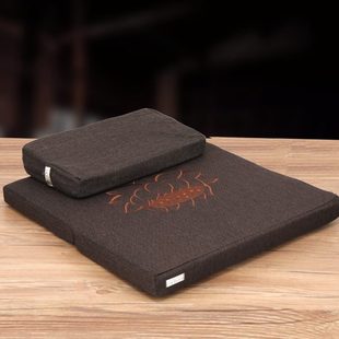 打坐蒲团坐垫拜垫跪垫家用禅修垫打坐垫折叠静坐拜佛冥想莲花禅垫