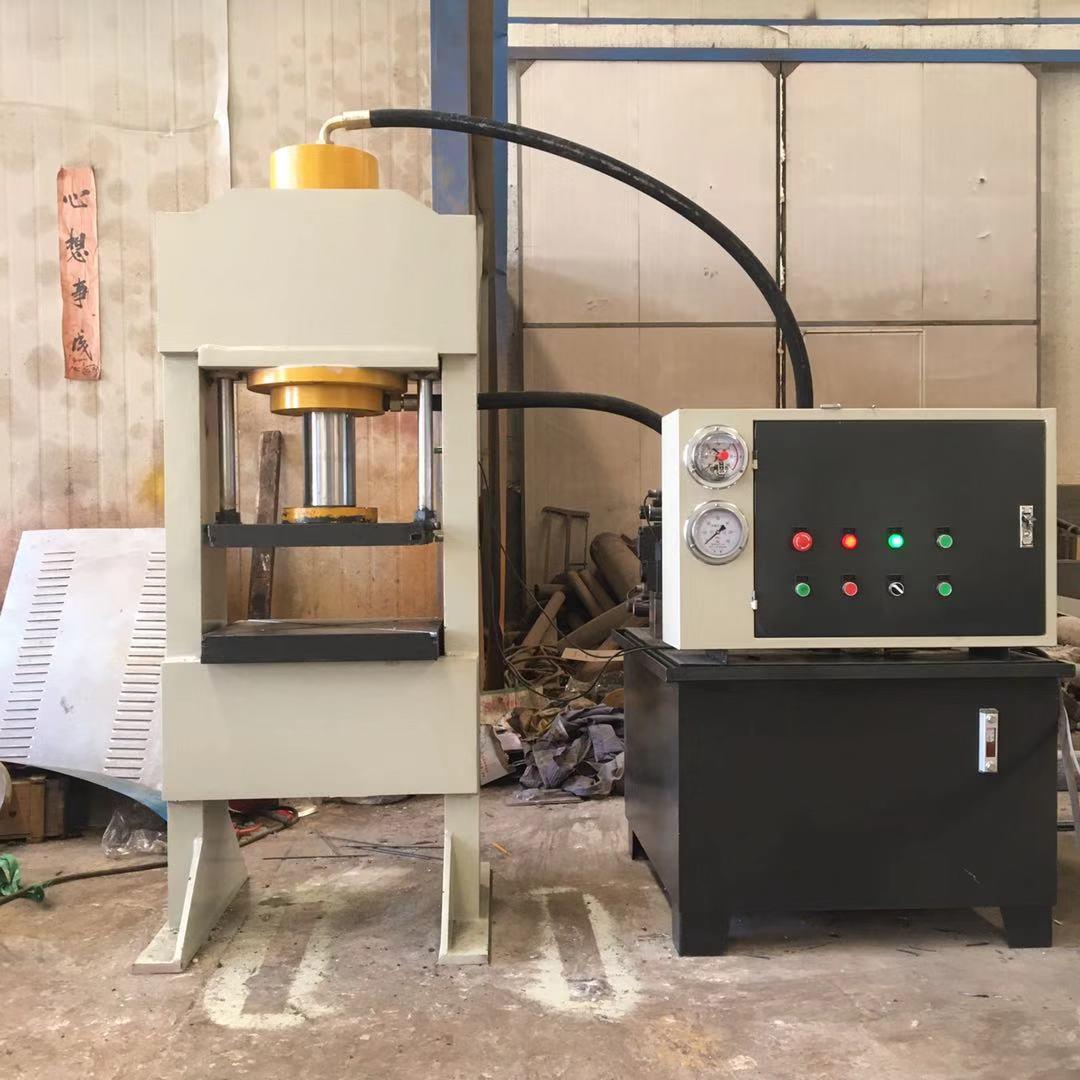 山东一海订制YH22-10吨轴承装压龙门液压机主轴校正。 粉末成型