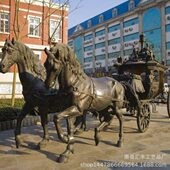 铸铜马踏飞燕雕塑 大型铜马金属雕塑 精工生肖铜马公室摆件