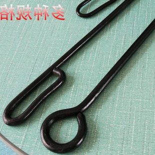 炉子钩子掏火钩炉川子子炉柴火火炉子烧火棍采暖配件工具铁扦钩子