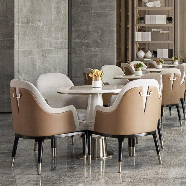 售楼处洽谈桌椅组合商务会客谈判一桌4椅售楼部接待小圆桌洽谈桌,住宅家具,岩板餐桌,淘宝优惠券,粉丝福利购,淘宝优惠卷