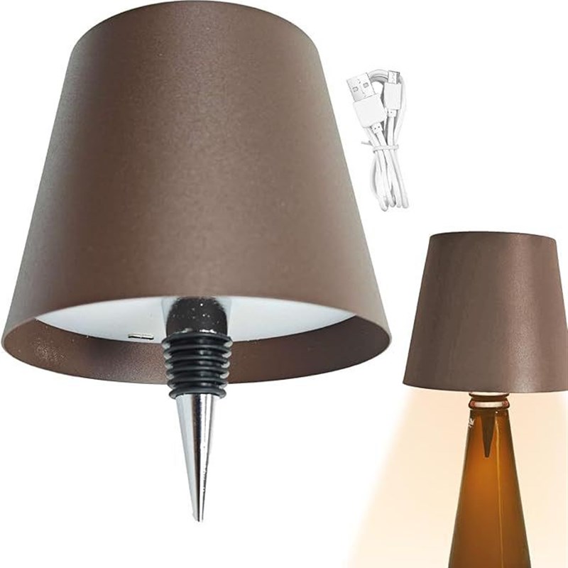 新款酒瓶灯e餐厅酒吧灯触摸创意氛围灯卧室床头装饰台灯礼物小夜