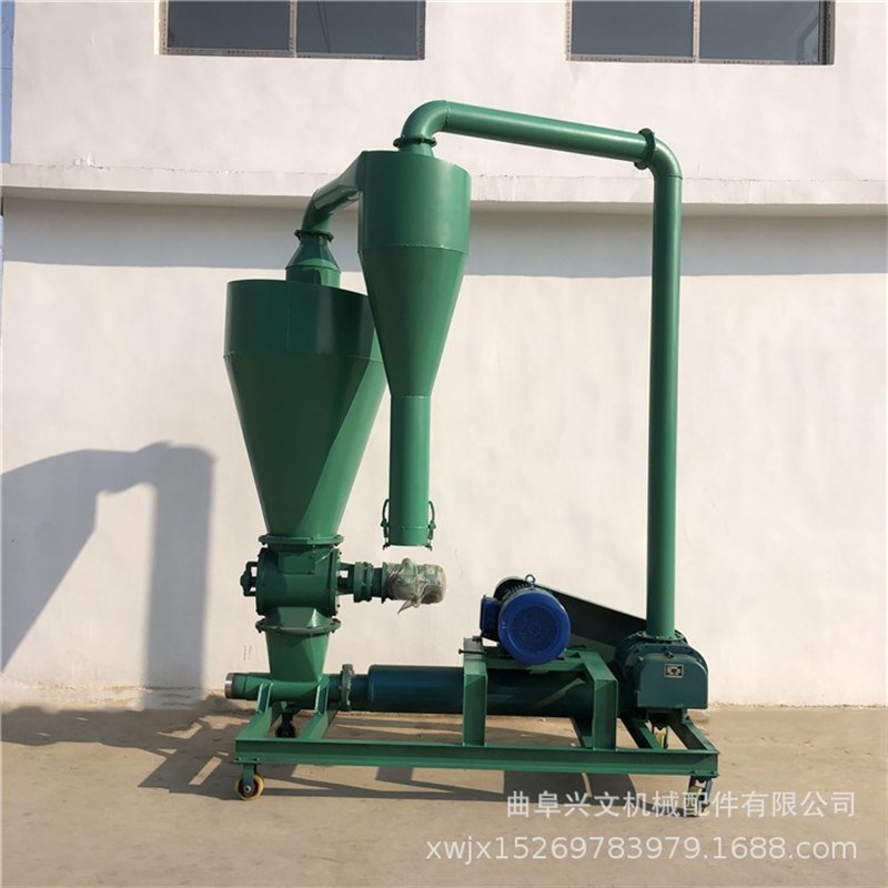 塑料颗粒珍珠岩自动装卸气力输送机 无尘环保快速装W车气力吸粮机