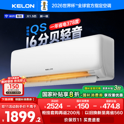 科龙空调静省电一级能效挂机