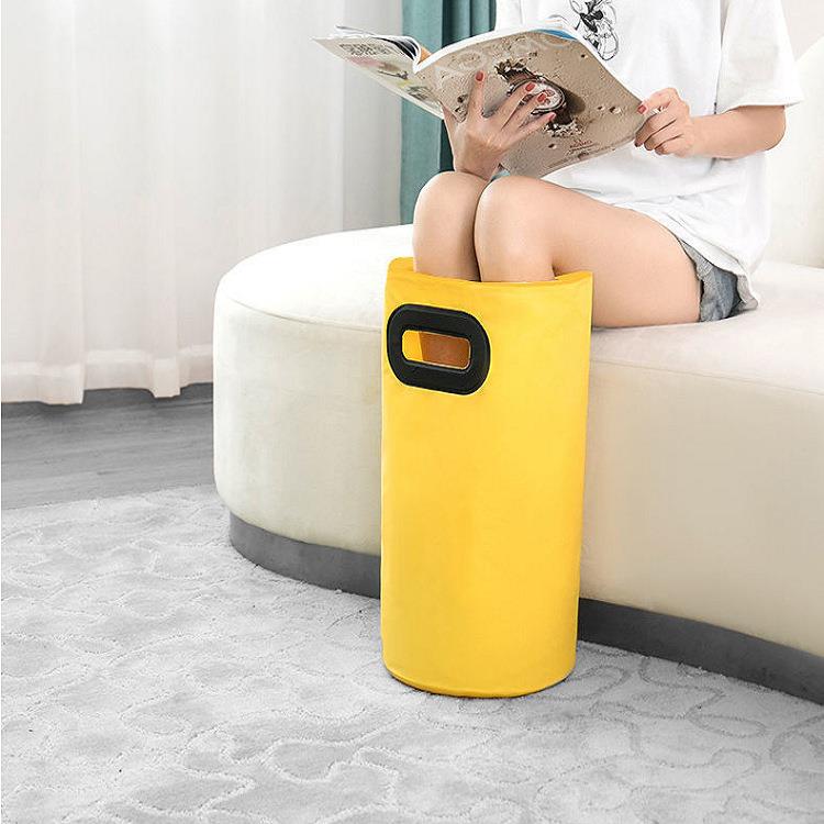 可折叠足浴桶泡脚袋过膝深水桶洗脚桶盆旅行便携保温手提袋