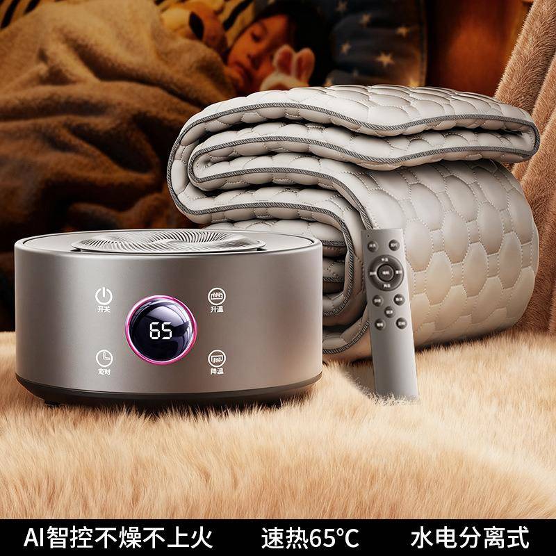 家用智能单双人水电分离水循环水暖毯冬季宿舍恒温电褥子电热毯批