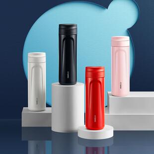 SIMELO 印象京都系列316不锈钢保温杯双层真空杯子咖啡杯