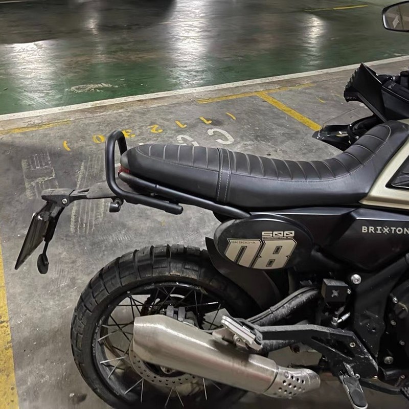 适用于高金500攀后尾架扶手 咖啡款后扶手 GK500后尾架