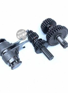 三轮四轮110 125发动机内置倒挡一进一倒发动机主副轴变速鼓拨叉