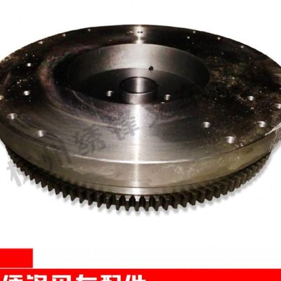叉车飞轮 杭叉合力龙工1-10吨发动机飞轮盘490/4D27G31飞轮带齿圈