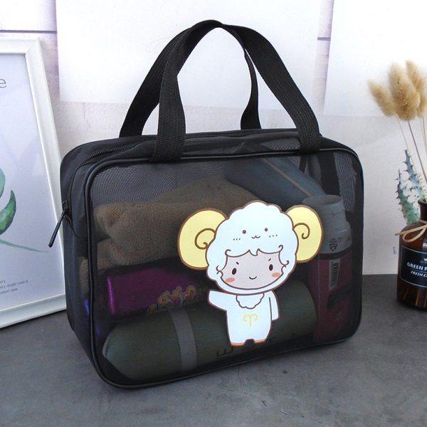 星座洗澡包女大容量网眼男士洗澡篮手提化妆收纳浴兜包便携洗漱包,家庭/个人清洁工具,洗漱包,淘宝优惠券,粉丝福利购,淘宝优惠卷