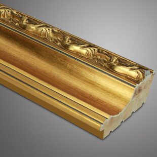贴金箔 王斌相框线条 金银箔线条10 20CM金实木线 16HK 5053
