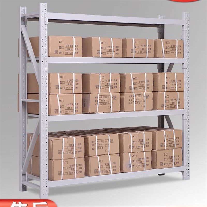 收纳架仓库置物架架铁架子货物快递家I用多层仓储储藏室重型货架