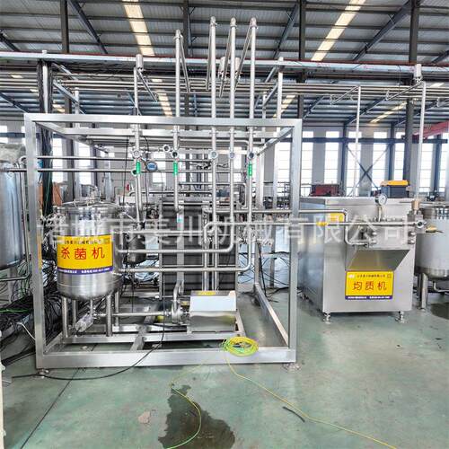 小型牛奶羊奶加工设备牦牛奶加工需用设备调配型果汁生产设备