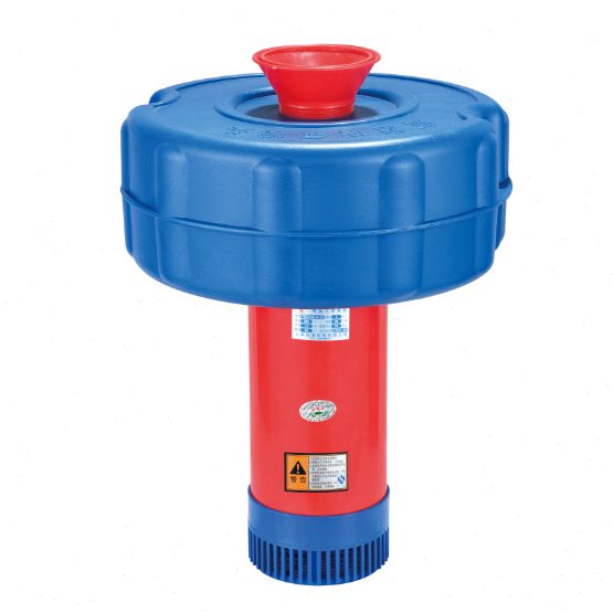 0.75kw虾塘浮水泵排水两用氧泵 鱼塘虾池钓鱼氧泵池塘打氧机