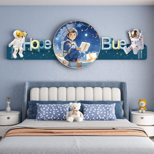 现新款儿童房装饰画可爱温馨公主女孩孩房床头挂画墙面装饰品,家居饰品,工艺画,淘宝优惠券,粉丝福利购,淘宝优惠卷