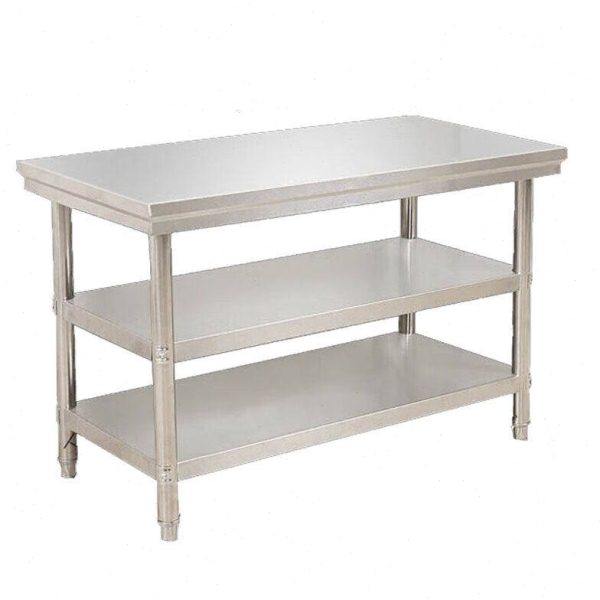 良至不锈钢工作台置物架操作台商用打荷台钢台面切菜桌子料理台三,家装主材,商用厨房操作台/工作台,淘宝优惠券,粉丝福利购,淘宝优惠卷