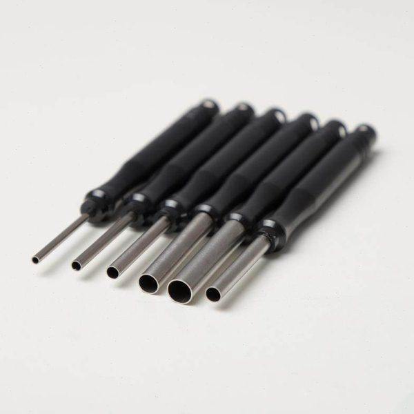 德国退针器端子圆形尖形双针航空插头汽车线束端子拆装工具取推挑